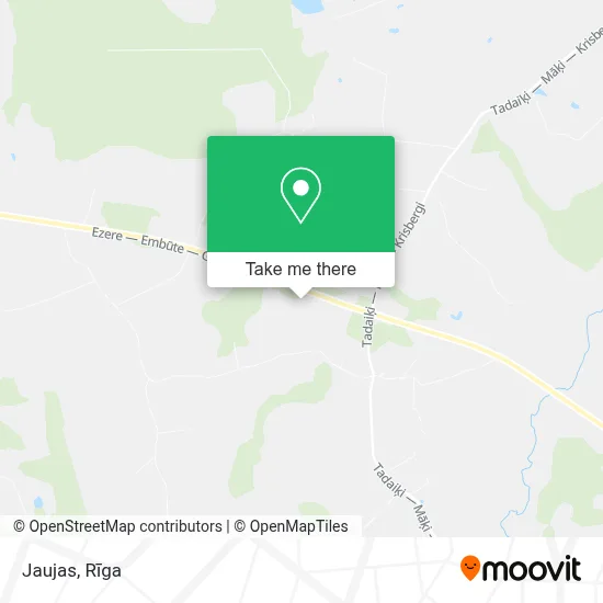 Jaujas map