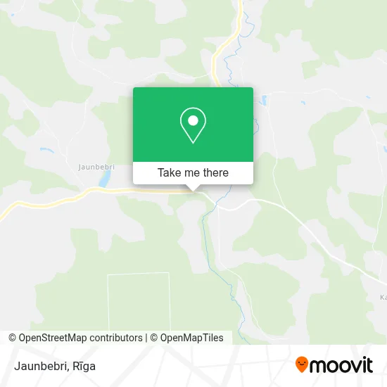 Jaunbebri map