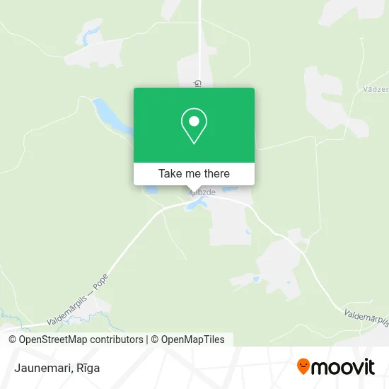 Jaunemari map