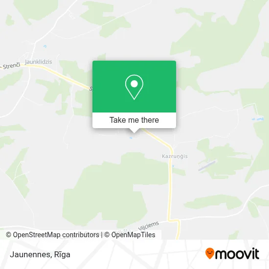 Jaunennes map