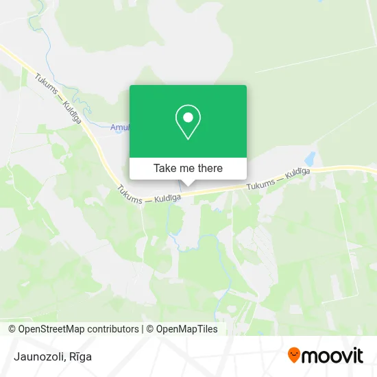 Jaunozoli map