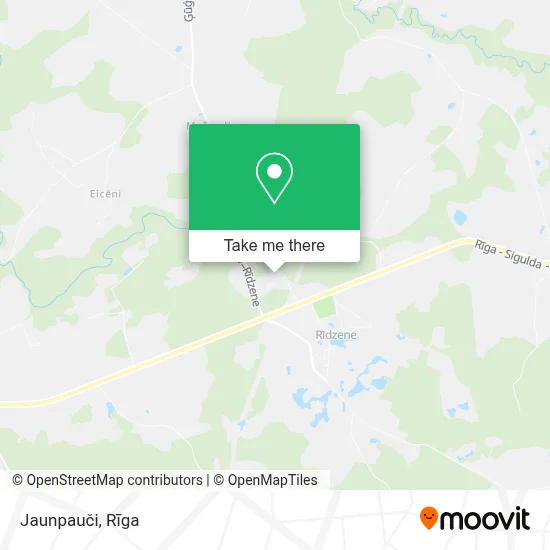 Jaunpauči map