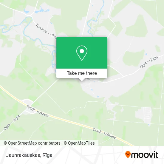 Jaunrakauskas map