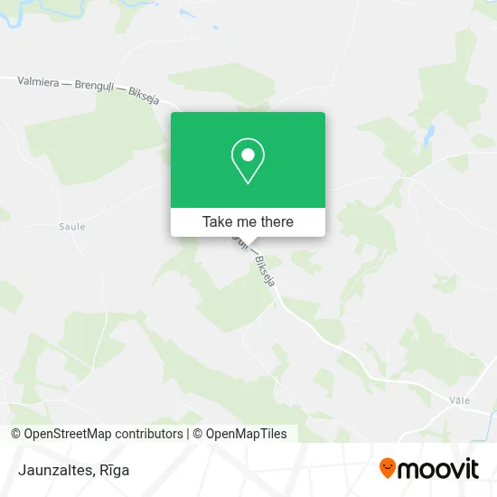 Jaunzaltes map