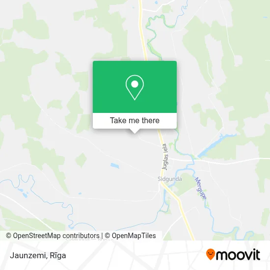 Jaunzemi map