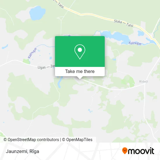 Jaunzemi map