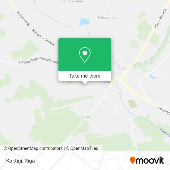 Kaktiņi map