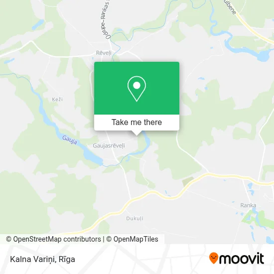 Kalna Variņi map