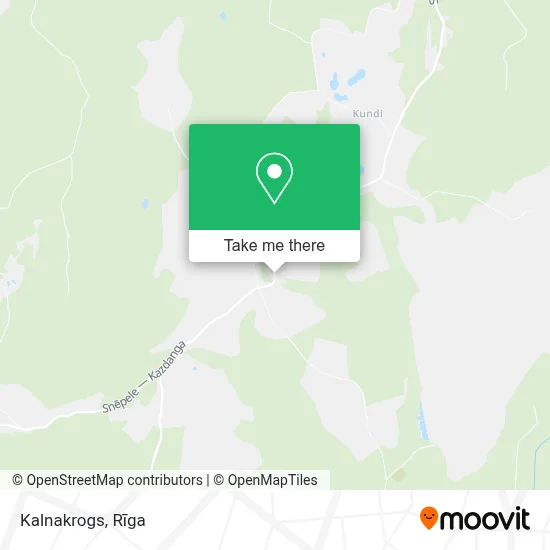 Kalnakrogs map