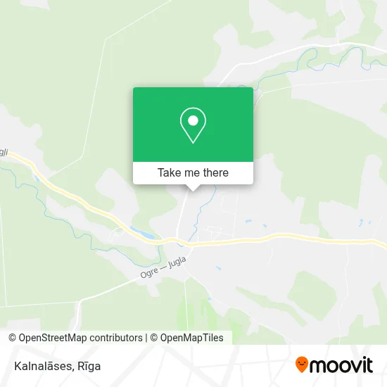 Kalnalāses map