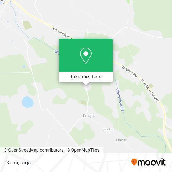 Kalni map