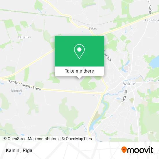Kalniņi map