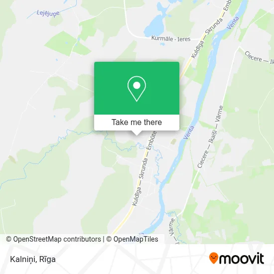 Kalniņi map