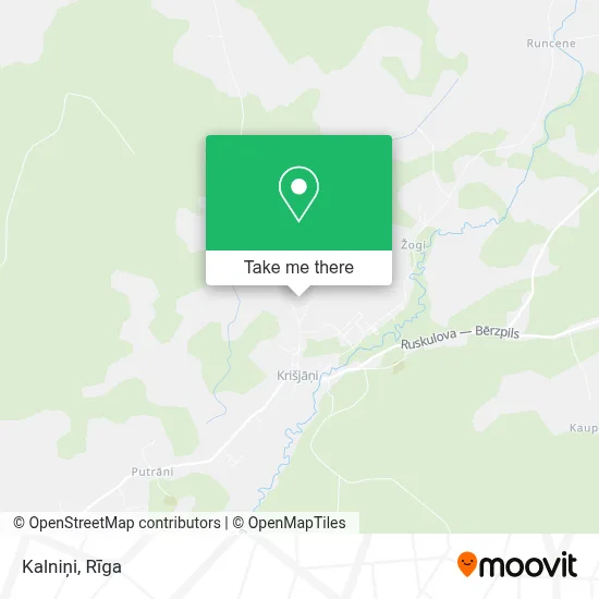 Kalniņi map