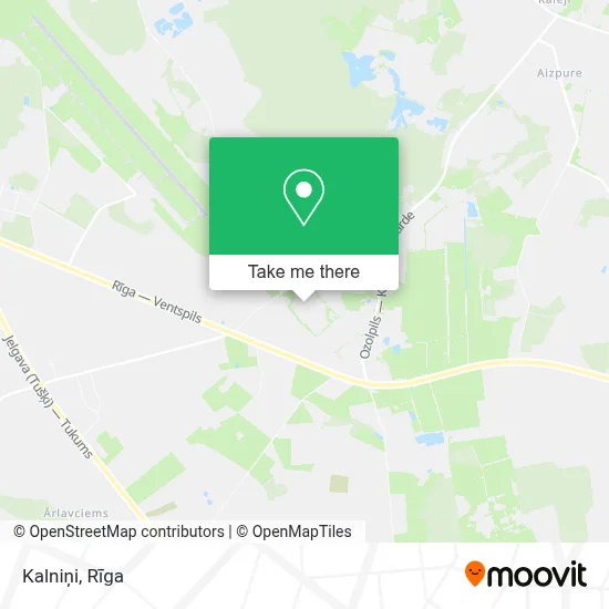 Kalniņi map