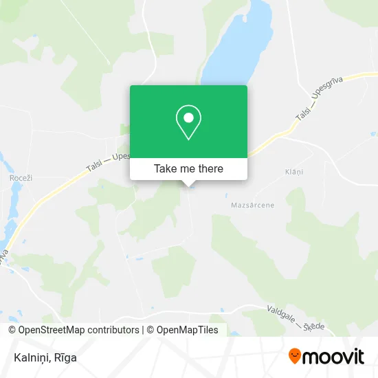 Kalniņi map