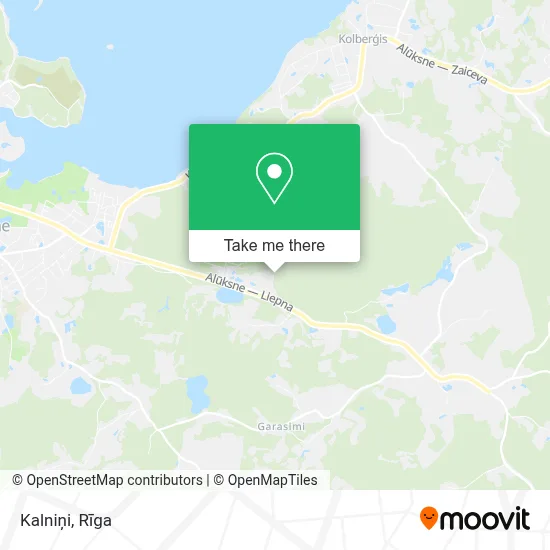 Kalniņi map