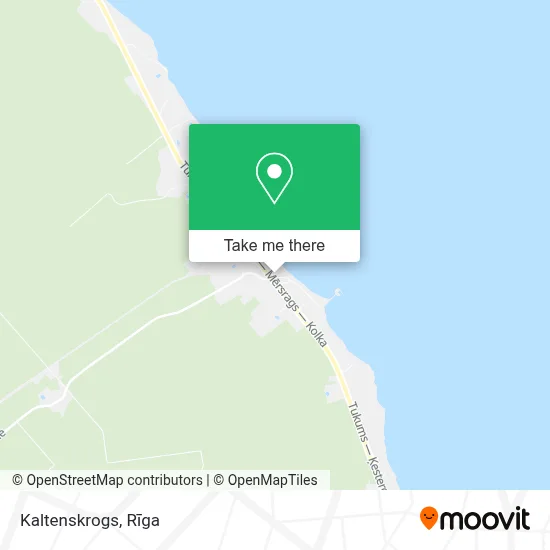 Kaltenskrogs map