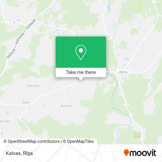 Kalvas map