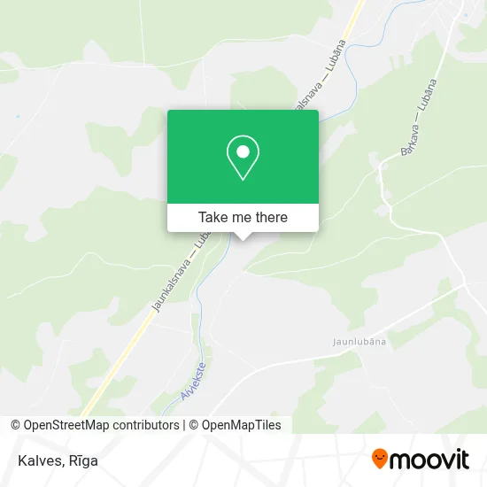 Kalves map