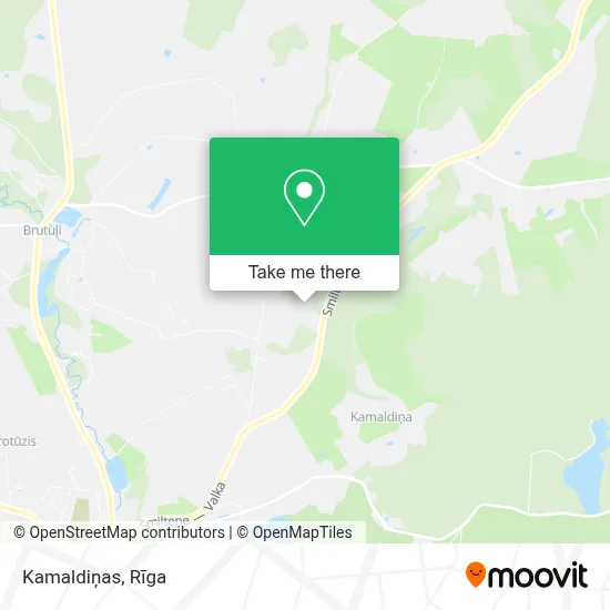 Kamaldiņas map
