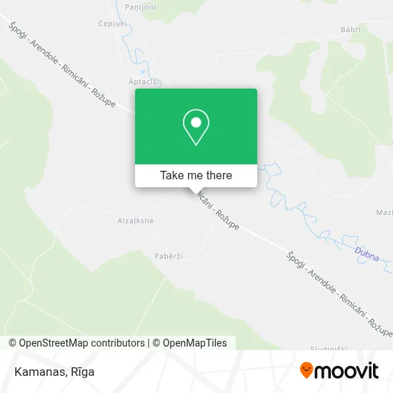 Kamanas map