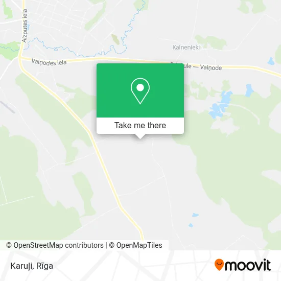 Karuļi map