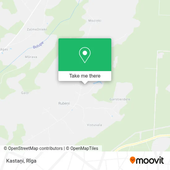 Kastaņi map