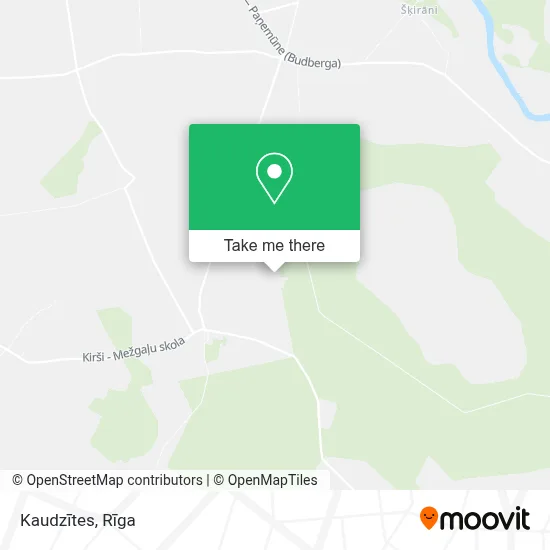 Kaudzītes map