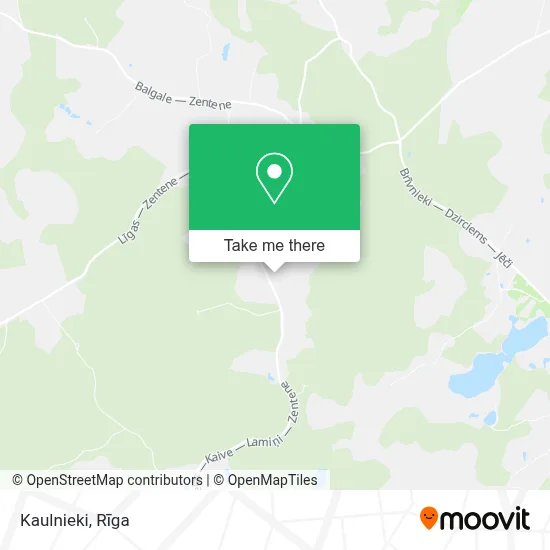 Kaulnieki map