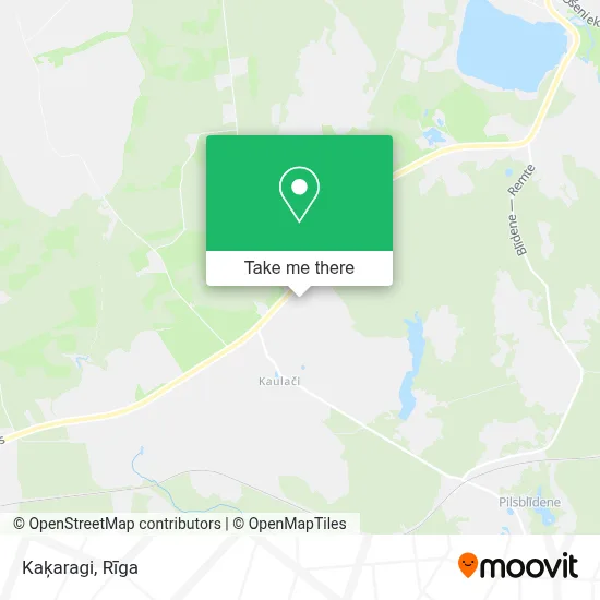 Kaķaragi map