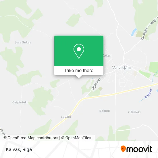 Kaļvas map