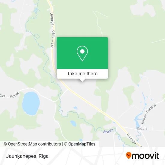 Jaunķanepes map