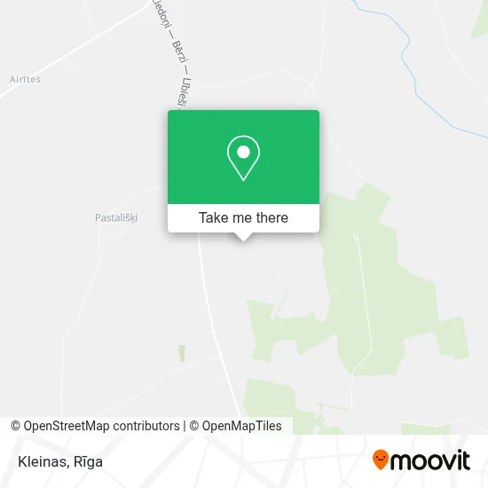 Kleinas map