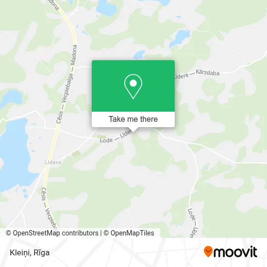 Kleiņi map