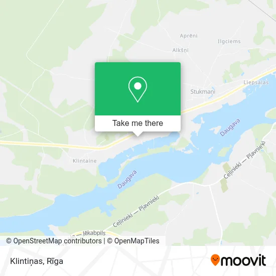 Klintiņas map