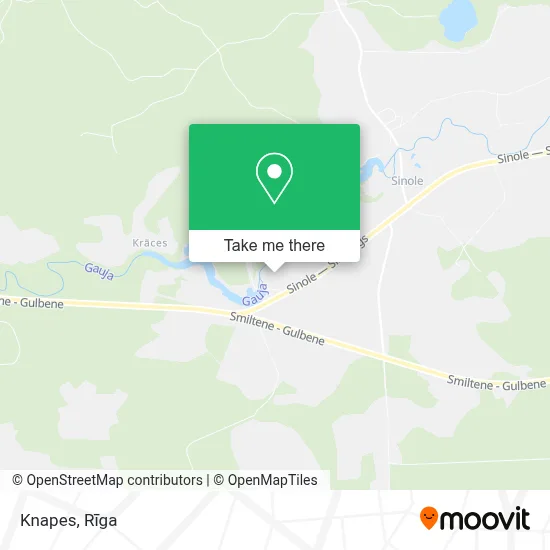 Knapes map