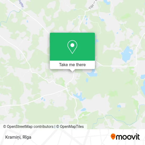 Kramiņi map