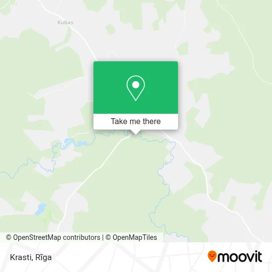 Krasti map