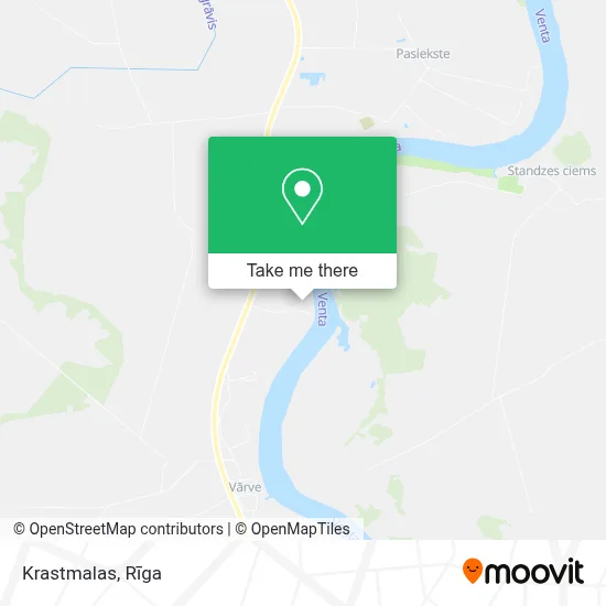 Krastmalas map
