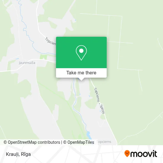 Krauļi map