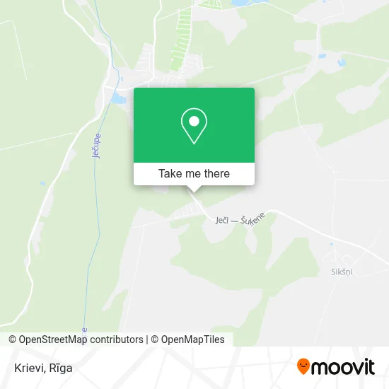 Krievi map
