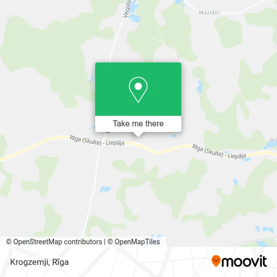 Krogzemji map