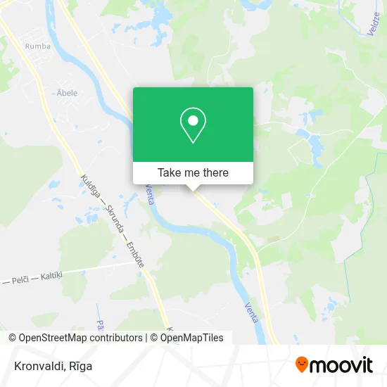 Kronvaldi map