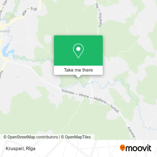 Kruspari map