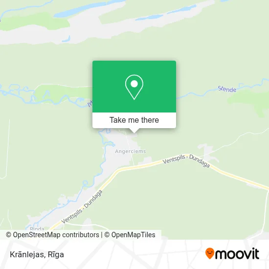 Krānlejas map