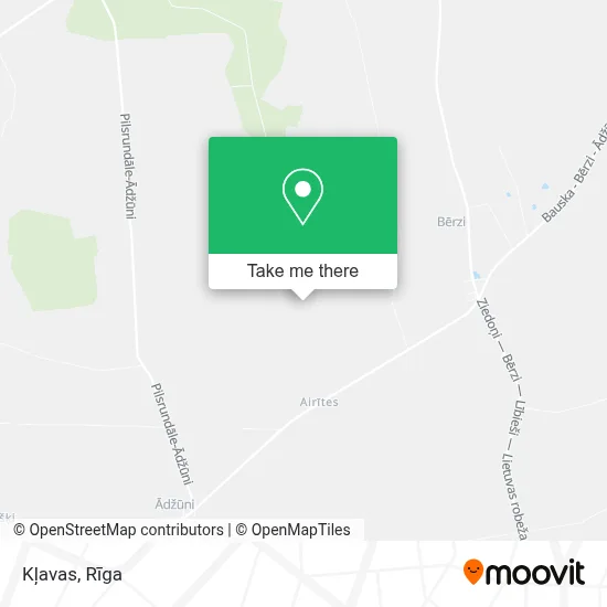 Kļavas map
