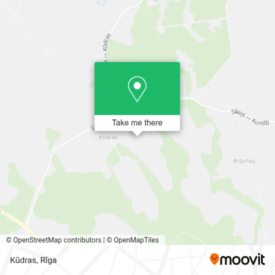 Kūdras map