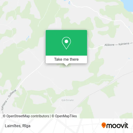 Laimītes map