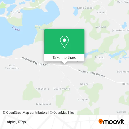 Laipiņi map